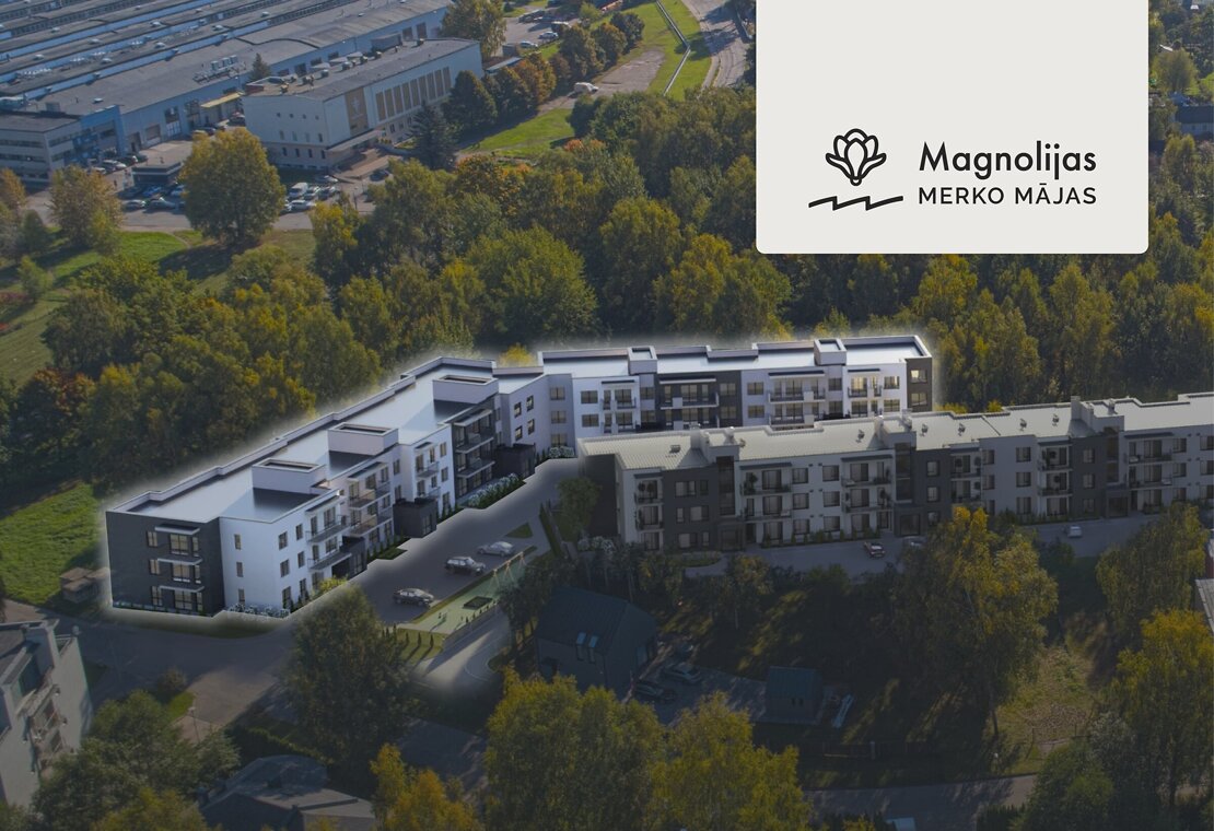 Magnolijas, II kārta — jauns projekts Pleskodāle-Šampēteris, Rīga (1. attēls)