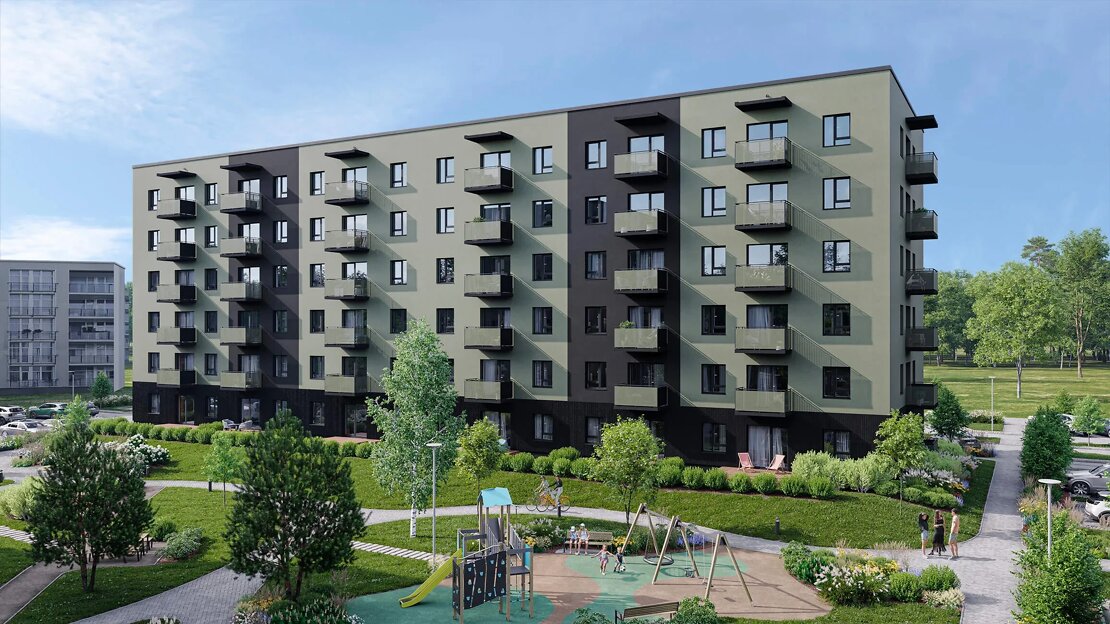 Valterciems, otrā māja — jauns projekts Dreiliņi, Rīga (1. attēls)