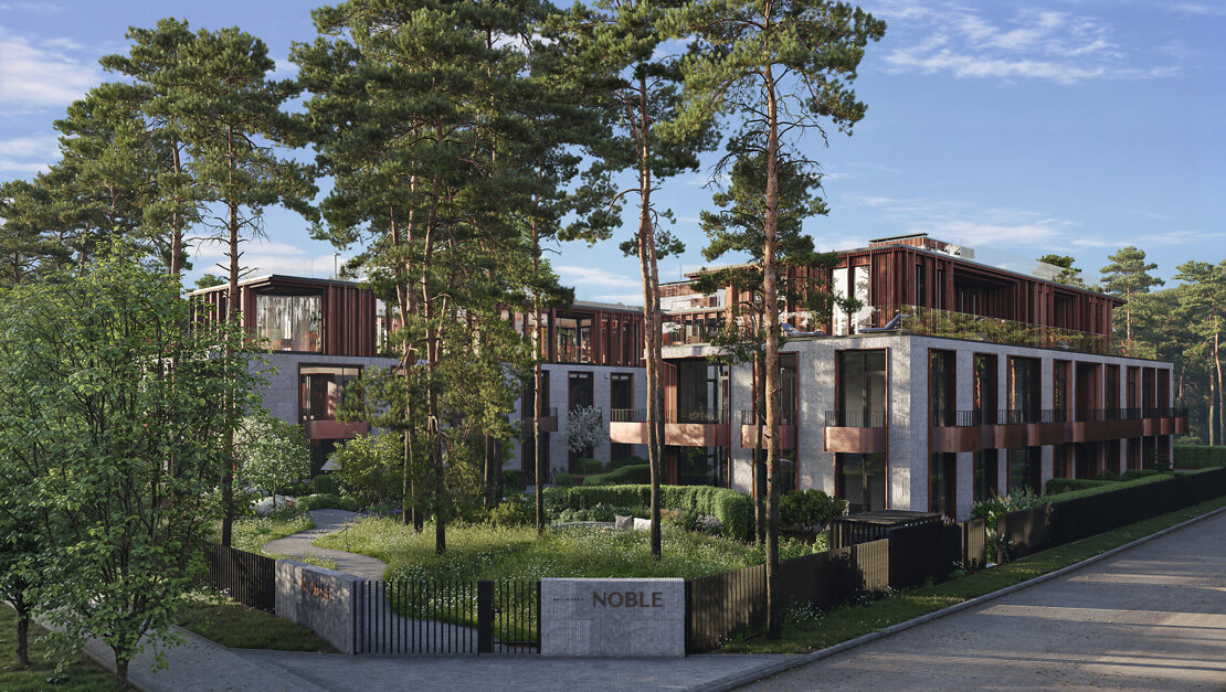 NOBLE Residence — jauns projekts Dzintari, Jūrmala (1. attēls)