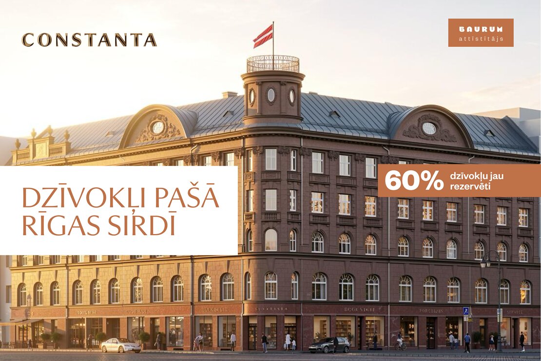 CONSTANTA — jauns projekts Centrs, Rīga (1. attēls)