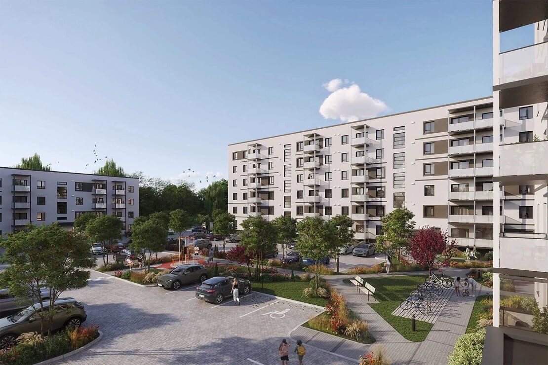 Pīlādžu mājas — jauns projekts Ziepniekkalns, Rīga (1. attēls)