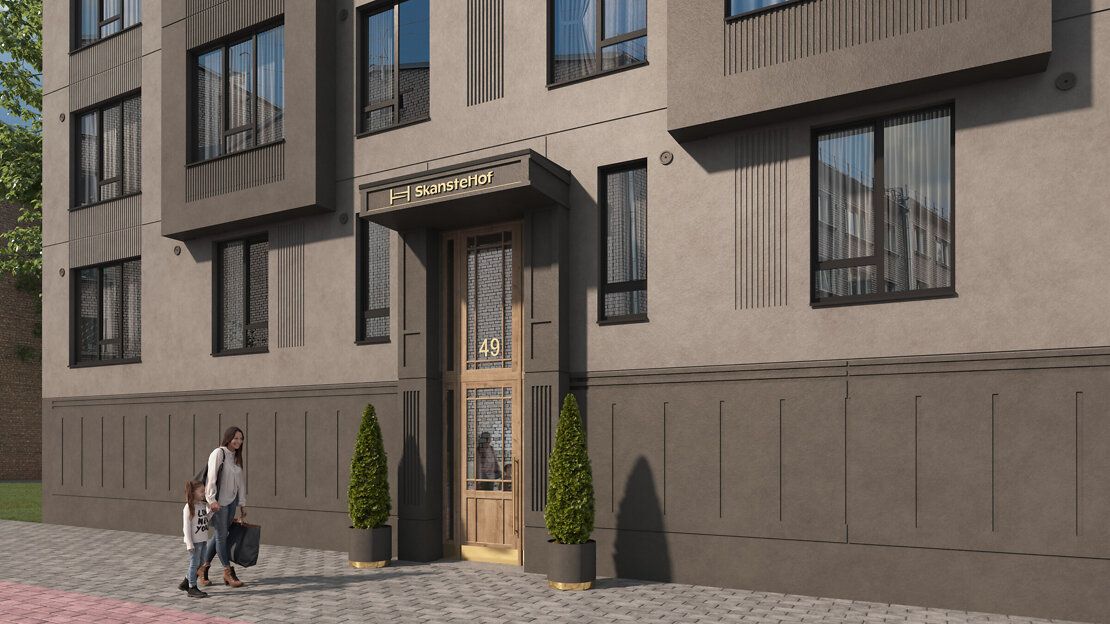 SKANSTE HOF — jauns projekts Centrs, Rīga (1. attēls)