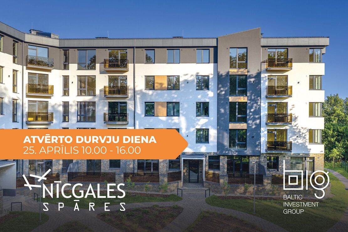 NĪCGALES SPĀRES - Dārzciems — jauns projekts Dārzciems, Rīga (1. attēls)