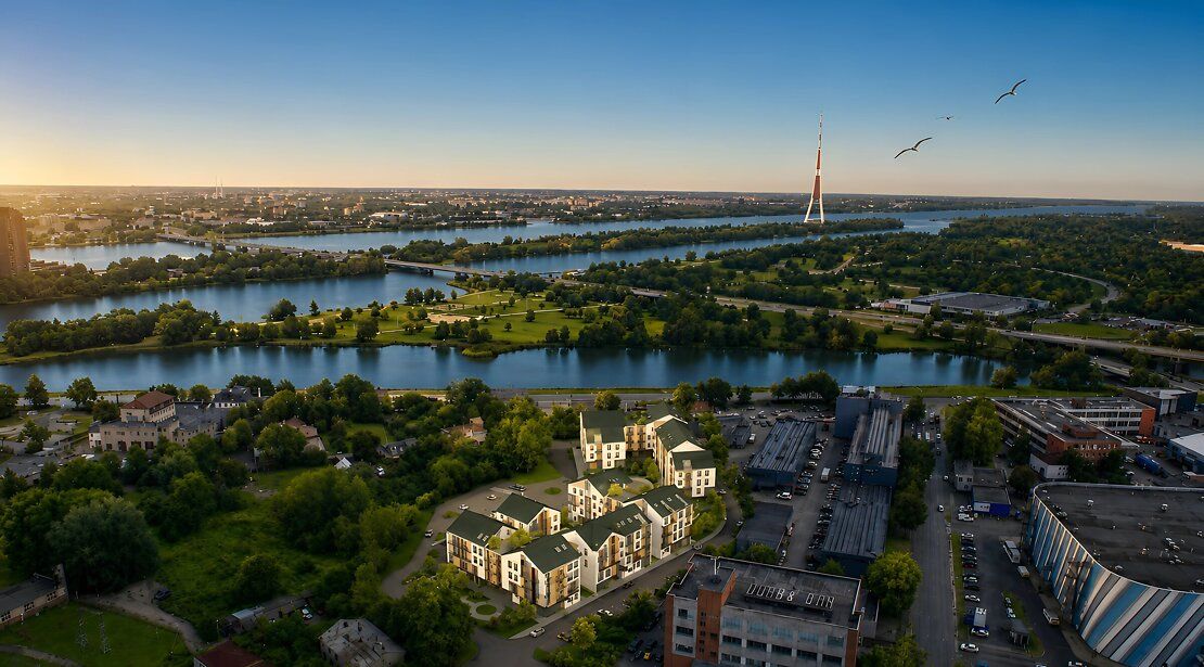 BURU KVARTĀLS — jauns projekts Torņakalns, Rīga (1. attēls)